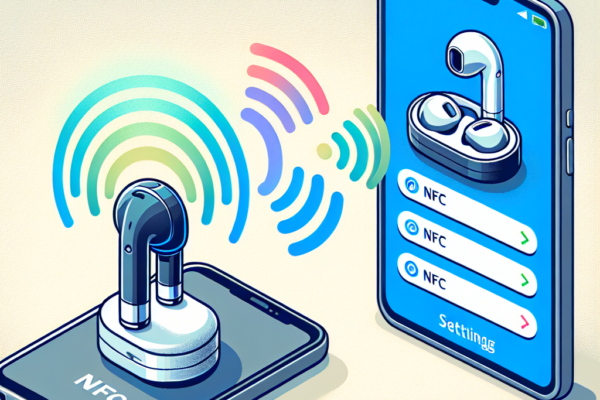 "Diagram menunjukkan cara menemukan earbud yang kompatibel dengan NFC, termasuk langkah-langkah pemilihan, fitur yang perlu diperhatikan, dan tips untuk memastikan koneksi yang optimal."